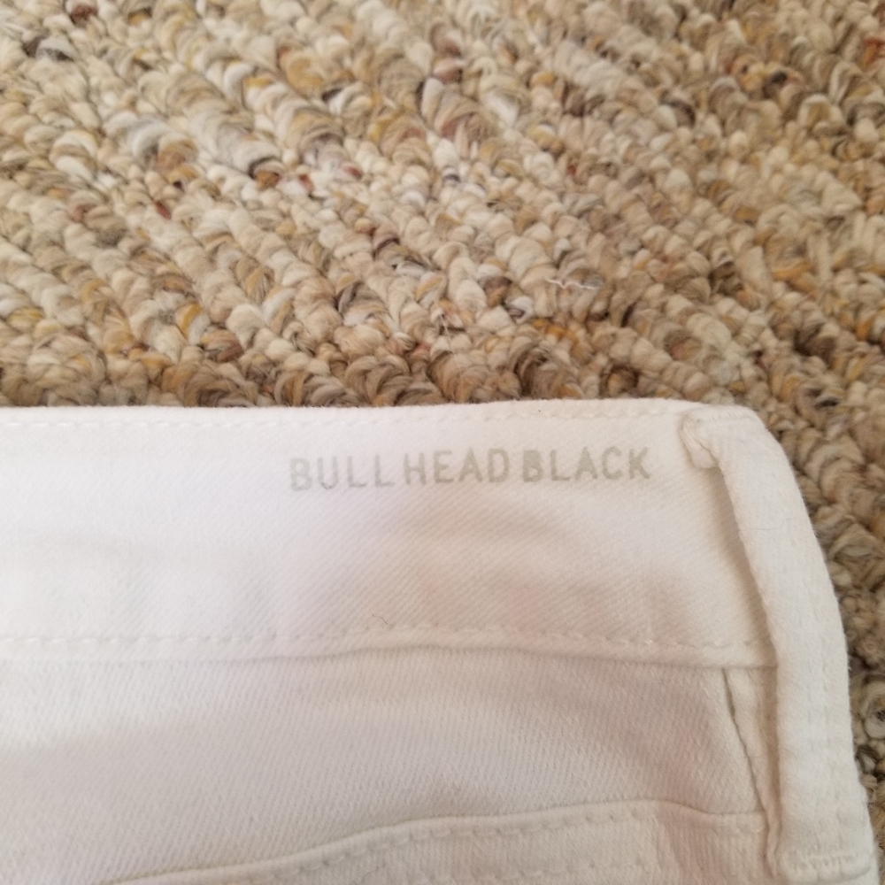 Pacsun Bullhead Black Cotton Denim Legging White Skinny Jeans Sz 13 - Picture 7 of 8